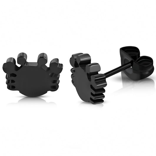 Midnight Tide Crab Studs
