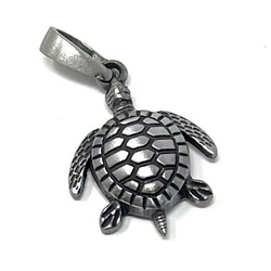Dainty Turtle Pendant