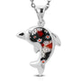 Blossom Dolphin Pendant