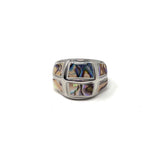 Abalone Inlay Ring
