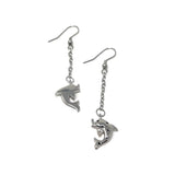 Coastal Charm Dolphin Earrings