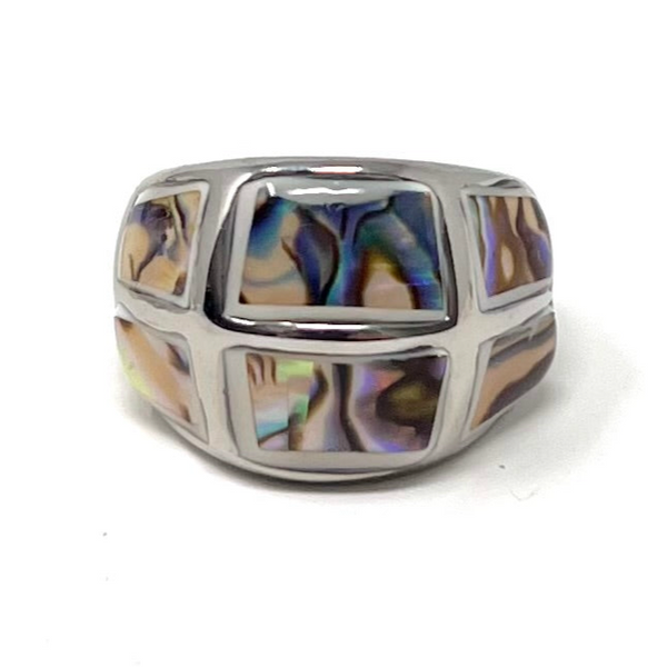 Abalone Inlay Ring