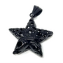 Black Star Swirl Pendant