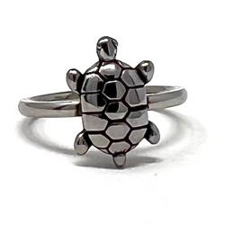 Turtle Dainty Ring