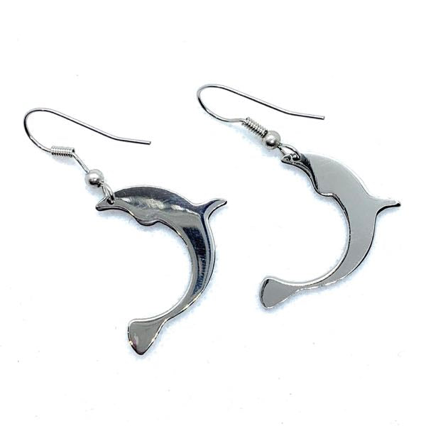 Dolphin Dangly Earrings